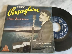 45 GIRI EP FRED BUSCAGLIONE "PIANGI + 3" ITALIA CETRA 1959 - Foto 1 di 1
