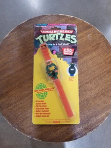 TMNT Watch MICHAELANGELO Teenage Mutant Ninja Turtles Hope Comics Mirage VINTAGE - Picture 1 of 7