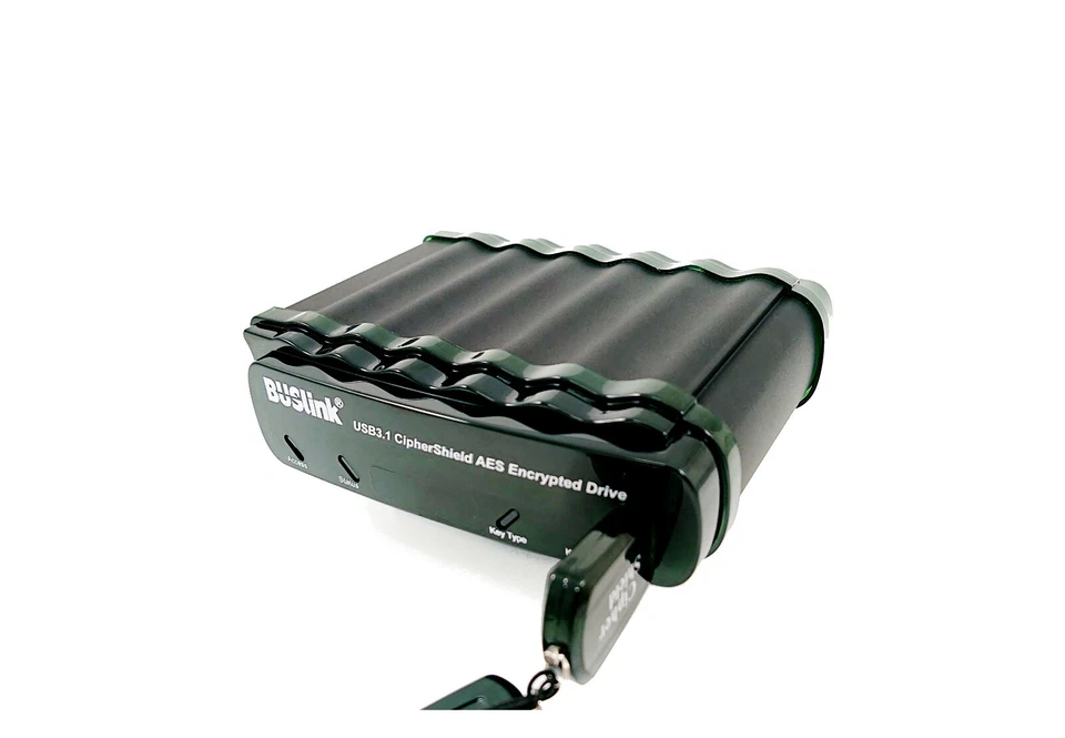 USB 3.1 Gen 2/ eSATA FIPS 140-2 Level 2 256 bit AES Hardware Encrypted 1 TB SSD  - Image 1 of 3