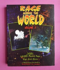 RAGE ACROSS THE WORLD VOLUME 1 - WEREWOLF APOCALYPSE RPG WHITE WOLF OWOD CAERNS