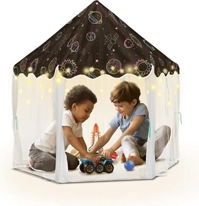Heyu! Galaxy Adventure Tent Playhouse Play Tent with Star Lights - Picture 1 of 6