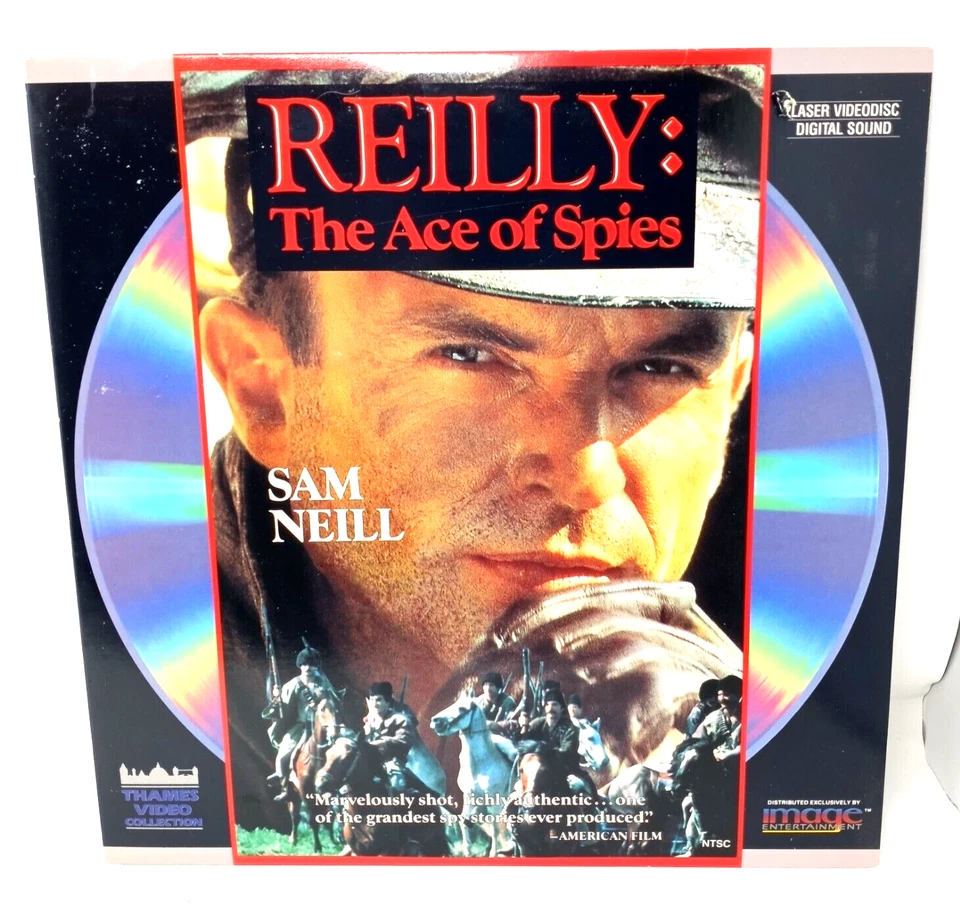 Reilly - The Ace Of Spies Laserdisc - Sam Neill - RARE - - Image 1 of 4
