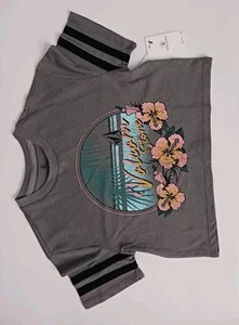 Brand New Girl's Volcom Stone Floral Logo Crop Top Sz.XXS ( 4 ) - Picture 1 of 6