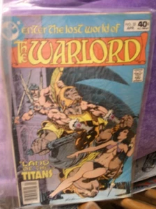 WARLORD #32 APRIL 1980 DC COMICS LAND OF TITANS - Picture 1 of 1