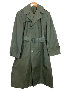 1972 US Army Raincoat Quarpel 274 Vietnam Era Trench Coat Green 36R - Picture 1 of 16
