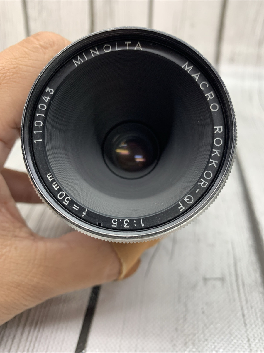 Minolta f/3.5 Camera Lenses 50mm Focal for sale | eBay Minolta f/3.5 Camera Lenses 50mm Focal for sale | eBay