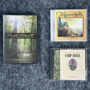 Joseph Smith: American Prophet DVD 2 Bonus CD’s: YW Camp Songs, Handel’s Messiah - Picture 1 of 20