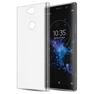 Custodia per Sony Xperia XA2 PLUS Cover Protezione Silicone TPU Coperchio - Immagine 1 di 4