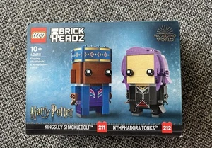 LEGO BrickHeadz: Harry Potter: Kingsley Shacklebolt & Nymphadora Tonks (40618) - Picture 1 of 2