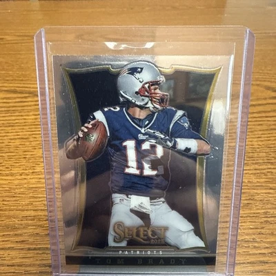 2013 Panini Select Tom Brady New England Patriots #1 - Image 1 of 2