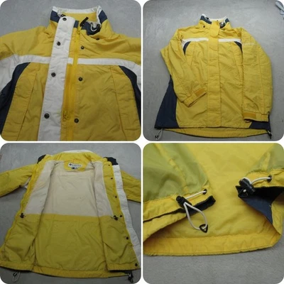 Chaqueta Columbia Mujer Mediana Amarilla 3 en 1 Concha Impermeable De Colección Snowboard Leer Foto 1 de 4