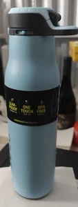 ZULU 24 Oz Ice Blue Trinkflasche Edelstahl NEU! - Bild 1 von 5