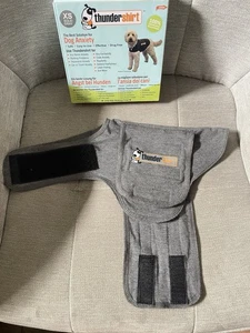 Thundershirt Dog SX 4-6 Kg Grey Solution For Anxiety - Picture 1 of 8