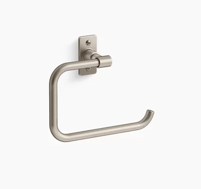 New Kohler K-35928-BN Castia by Studio McGee 7-1/2" Wall Mounted Towel Ring - Image 1 of 4