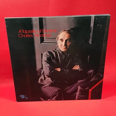 CHARLES AZNAVOUR A Tapestry Of Dreams 1974 UK vinyl LP She Our Love My - Image 1 of 4