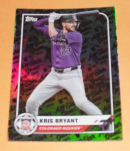 2025 Topps All Star Game Atlanta Kris Bryant Rainbow Foil #61 Colorado Rockies - Bild 1 von 2