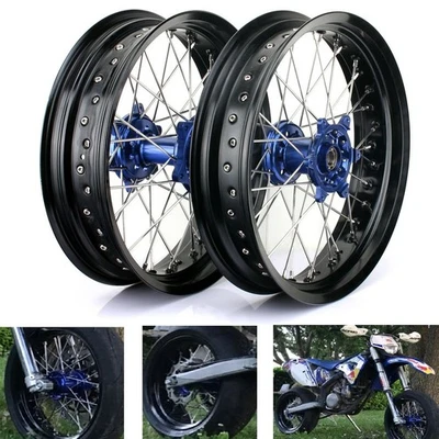 17" Roues Jantes pour Husqvarna TC125/250 FC250/350/450 pr Gas Gas MC 250 450 F - Photo 1/4