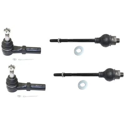Tie Rod End Set For 2011-2019 Silverado 2500 HD GMC Sierra 2500 HD Front - Image 1 of 4