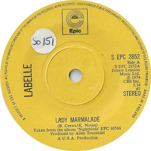 Labelle - Lady Marmalade - Picture 1 of 1