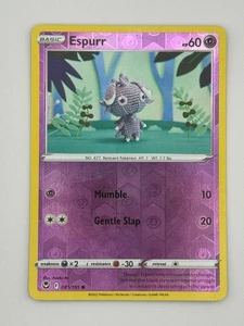 Espurr 081/195 (HP) - Silver Tempest Reverse Holo Common - Picture 1 of 2