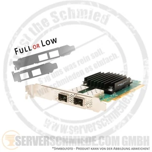 Contrôleur réseau Dell 0V5DG9 Mellanox 2x 10/25 Go SFP28 PCIe MCX512F RDMA JGWVY - Photo 1/6