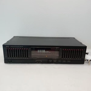 Sansui SE-80 Stereo Graphic Equalizer Black Used 2 Channel Vintage Audio Tested - Picture 1 of 17