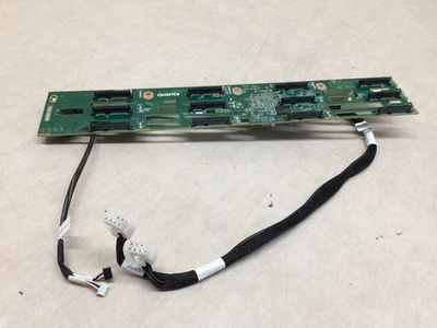 Quanta DAS2BTH68C0 12 Drive Backplane Board, LG4WH086-SD-R, RWHHW-3420 - Image 1 of 4