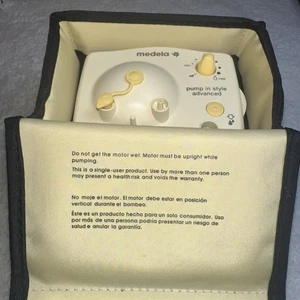 Bomba Medela con estilo avanzado probado funciona sin enchufe adaptador de CA usado - Imagen 1 de 4