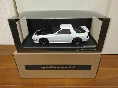 1/18 IG Mazda Savanna RX-7 FC3S White 2 IG0292 Minicar - Image 1 of 4