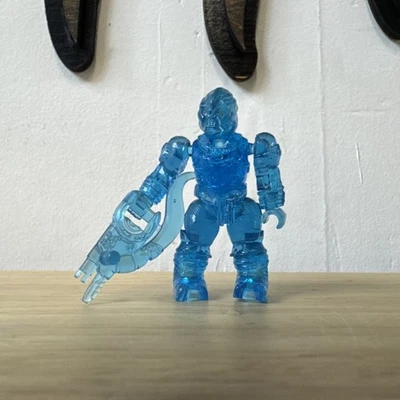 Mega Bloks Trans-Azul Figura Pacto Bruto Minifigura Camuflaje Halo Foto 1 de 2