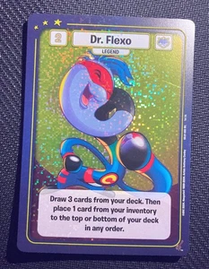 Neopets Battledome TCG Foil Dr. Flexo OBL Season One Promo OBL01-006 - Picture 1 of 2