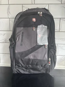 Swiss Gear Backpack Laptop Bag With USB Black Colour Lots Of Storages - Picture 1 of 14