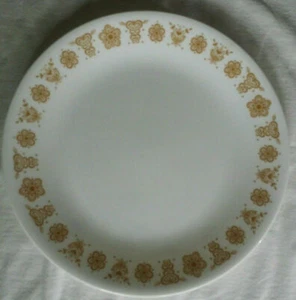Juego de 4 platos de ensalada de almuerzo dorado mariposa Corelle - Imagen 1 de 1