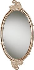 Touch of Class Alynna Oval Vintage Wall Mirror Mocha | Victorian Style 