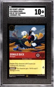 Pato Donald - ¡No otra vez! Lámina 106/204 Lorcana Rise of the Floodborn GM SGC 10 - Imagen 1 de 2