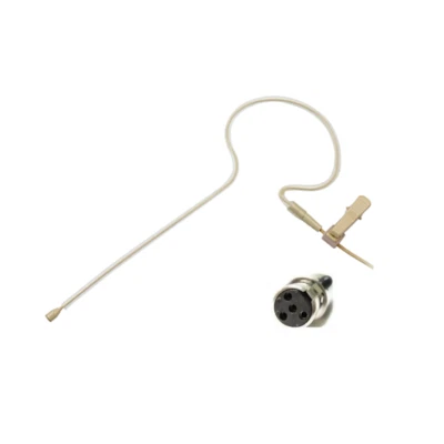 Headset Microphone Single Ear Earset Over Ear Hanging Condenser Omnidirectional - Image 1 of 4