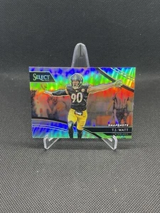 2018 Panini Select Snapshots Silver Prizm TJ Watt #SN-15 Short Print (SP) - Picture 1 of 2
