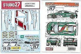 Studio 27 1/24 Audi R8 LMS GT3 Nürburgring 2017 ♯29 Decalcomania completa... - Immagine 1 di 2