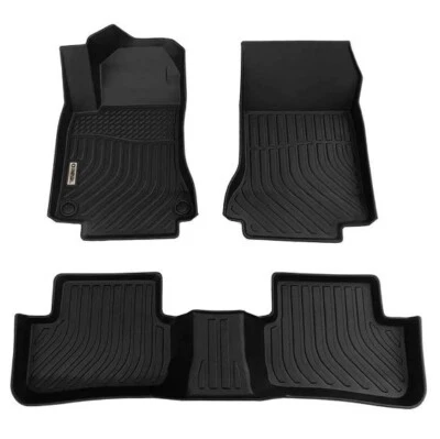OREALTREND Floor Mats  for Mercedes Benz GLA 2015-2020 Black TPE All-Weather - Image 1 of 4