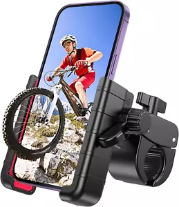 Bike Phone Holder Camera Friendly 360° Rotateable for Electric Scooter Dirt Bike - Picture 1 of 7