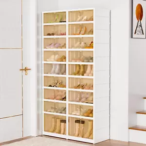 Organizador portátil para zapatos de 9 niveles para armario, con capacidad para - Picture 1 of 11