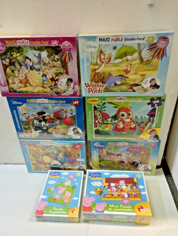 PUZZLE DISNEY PEPPA PIG LISCIANI GIOCHI  LIKE NEW - Immagine 1 di 1