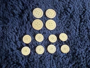 Holland & Sherry London Vintage Traditional Men’s Sport Jacket Button Set NEW - Picture 1 of 3