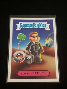 2016 Garbage Pail Kids 42b COVER UP CHUCK American As Apple Pie GPK Sticker - Picture 1 of 2