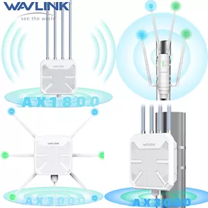 WiFi6 Outdoor WiFi Extender/Mesh Router/AP/Repeater Dual Band Signal Booster - Picture 1 of 75