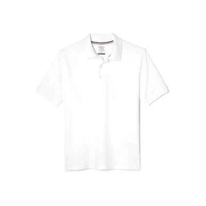 French Toast Boys School Uniform Short Sleeve Interlock Polo Shirt XXL(18/20) - Picture 1 of 3