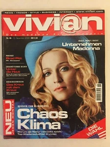 Madonna Vintage Vivian Magazin 2000 Original "Das Moderne Frauenmagazin" - Bild 1 von 4