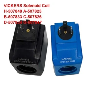 Bobina de solenoide VICKERS H-507848 A-507825 B-507833 C-507826 D-507834 G-507847 - Imagen 1 de 12