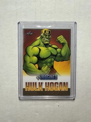 Leaf Web Exclusivo 2023 #RIB-1 Reimaginado/119 Hulk Hogan Marvel The Hulk Foto 1 de 2