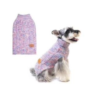 Beauty Zoo Dog Sweater Medium | Large Red Blue Yellow - Picture 1 of 10